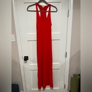 Splendid racer back maxi dress